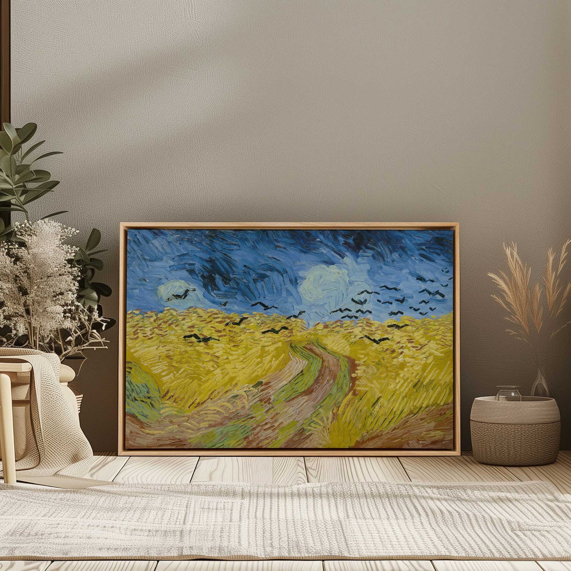 Picture of art in a room