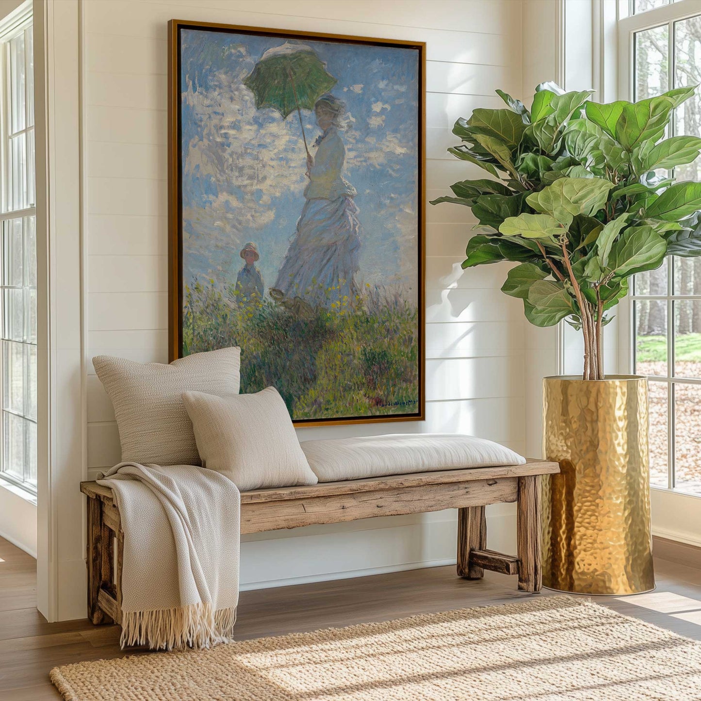 Picture of art in a room