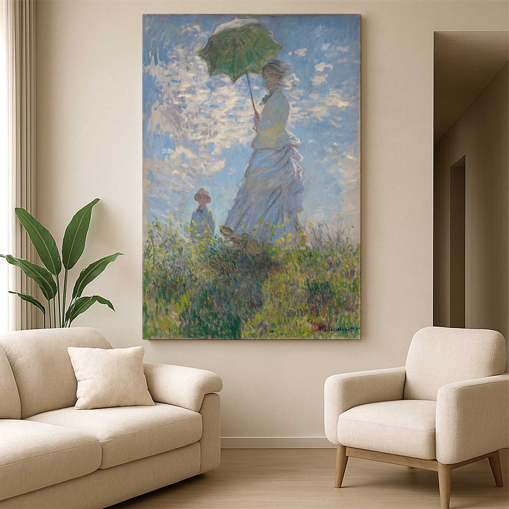[LIFESTYLE], art hanging in a room