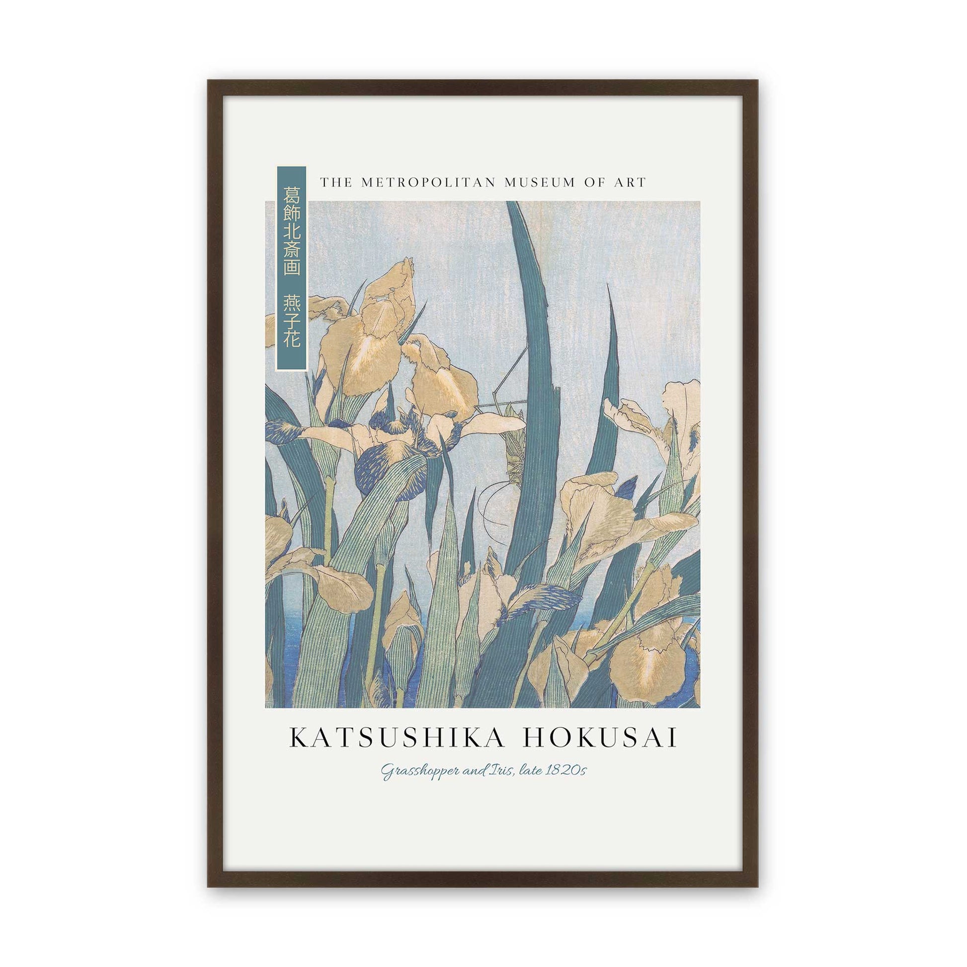 [Color:Belvinder Brown], Picture of art in a Belvinder Brown frame