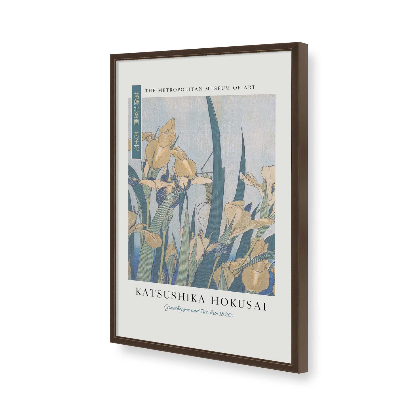 [Color:Belvinder Brown], Picture of art in a Belvinder Brown frame of the corner