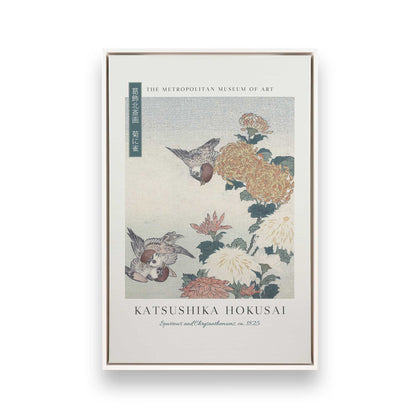 [Color:Opaque White], Picture of art in a White frame