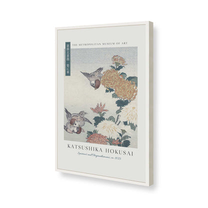 [Color:Opaque White], Picture of art in a Opaque White frame of the corner