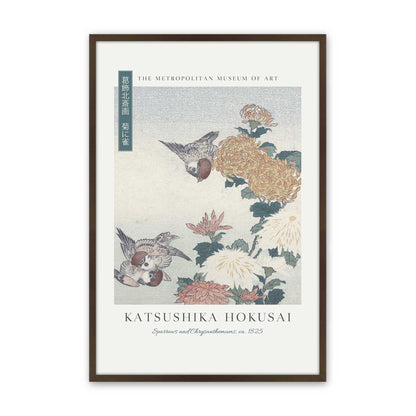 [Color:Brown], Picture of art in a Brown frame