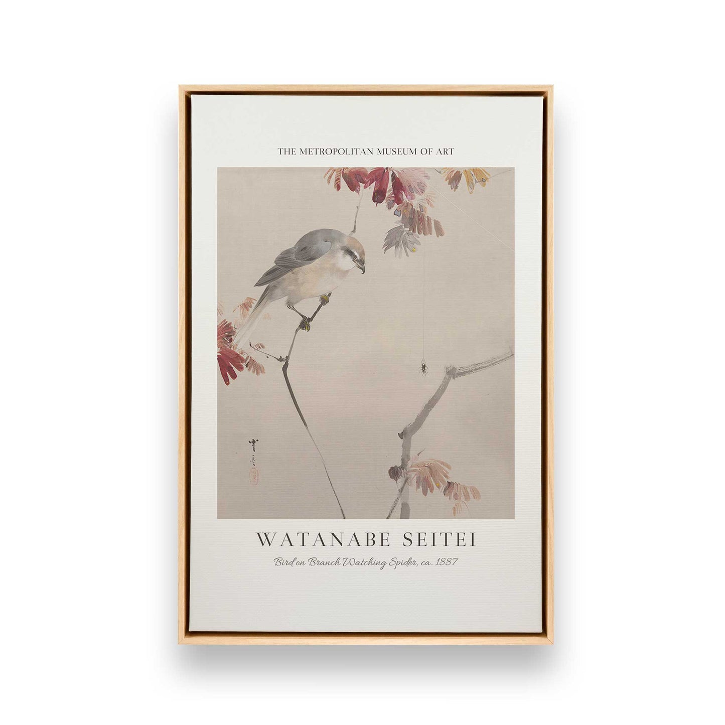 [Color:American Maple], Picture of art in a American Maple frame