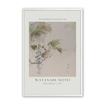 [Color:Opaque White], Picture of art in a Opaque White frame