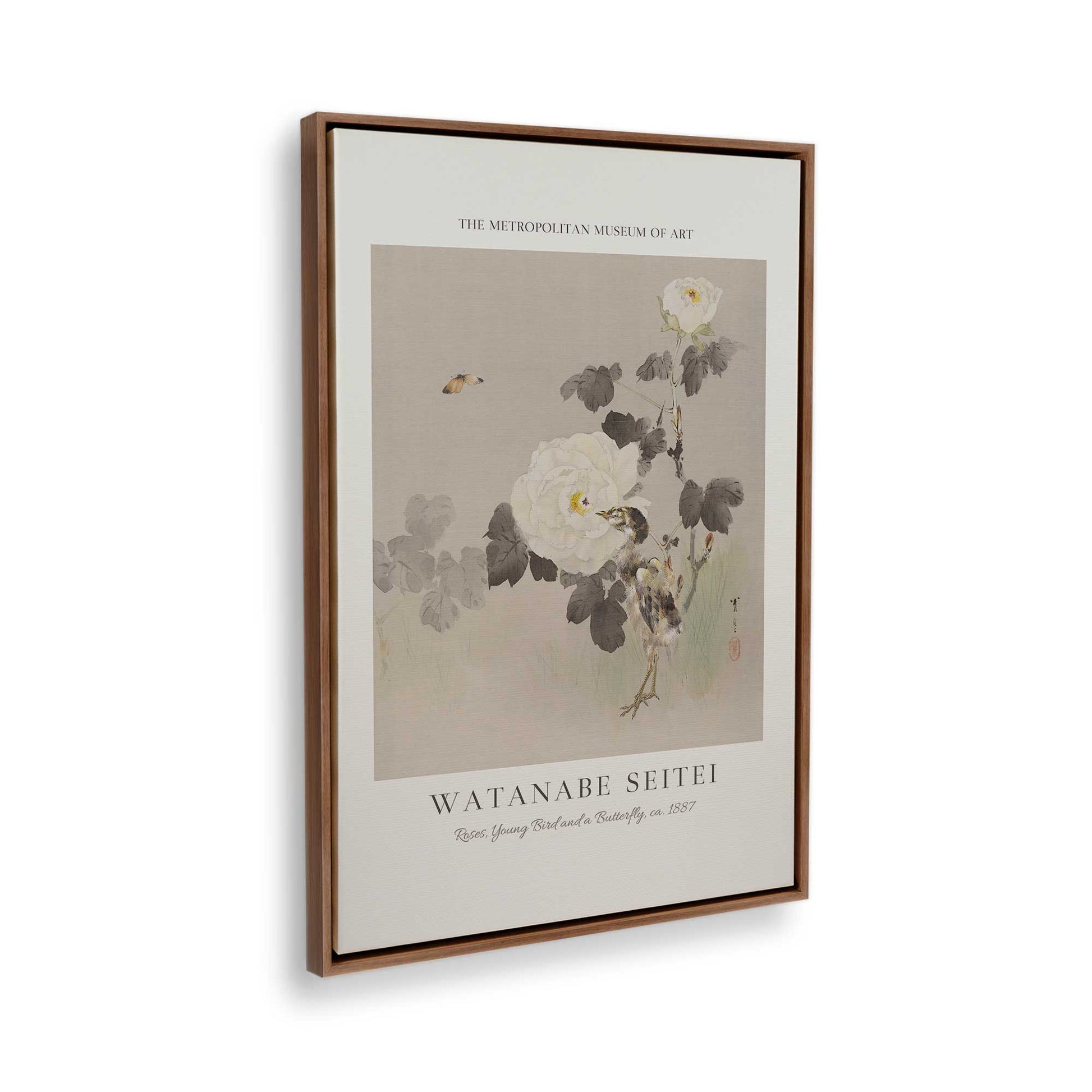 [Color:Walnut], Picture of the corner of the art