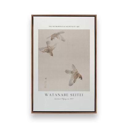 [Color:Walnut], Picture of art in a Walnut frame