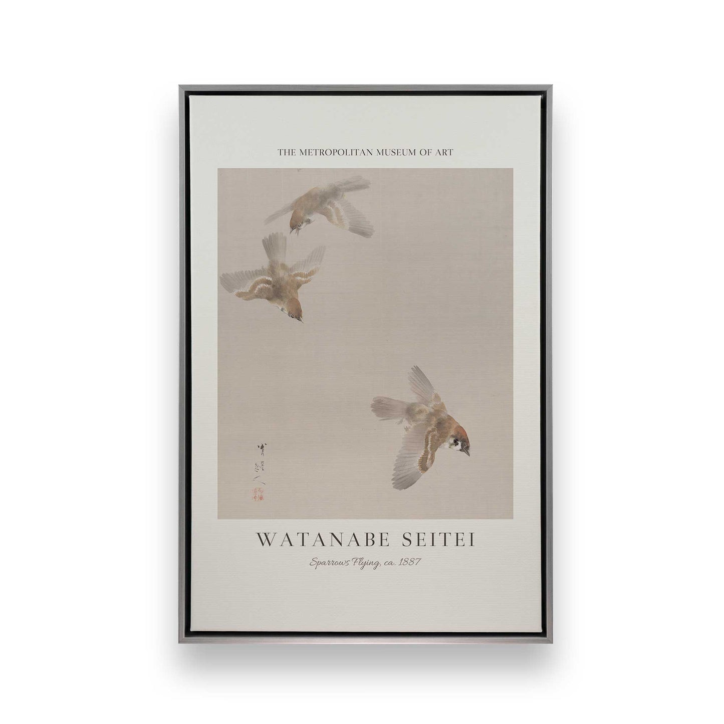 [Color:Polished Chrome], Picture of art in a Polished Chrome frame