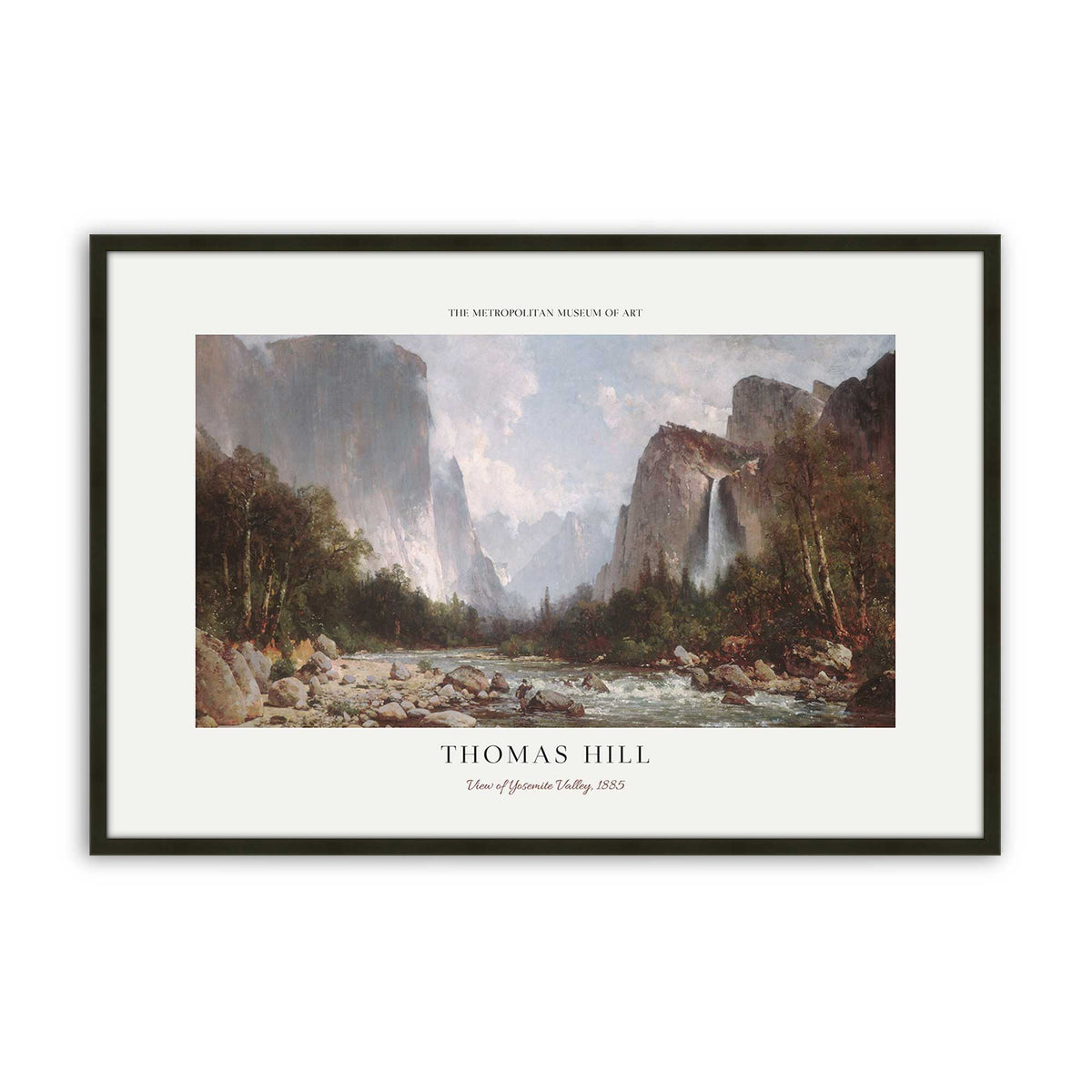 [Color:Satin Black], Picture of art in a Polished Chrome frame