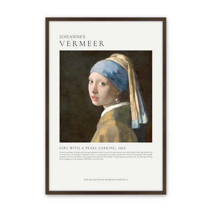 [Color:Brown], Picture of art in a Brown frame