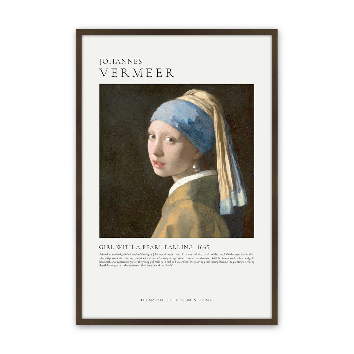 [Color:Belvinder Brown], Picture of art in a Belvinder Brown frame