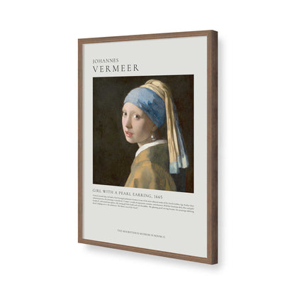 [Color:Walnut], Picture of art in a Walnut frame of the corner