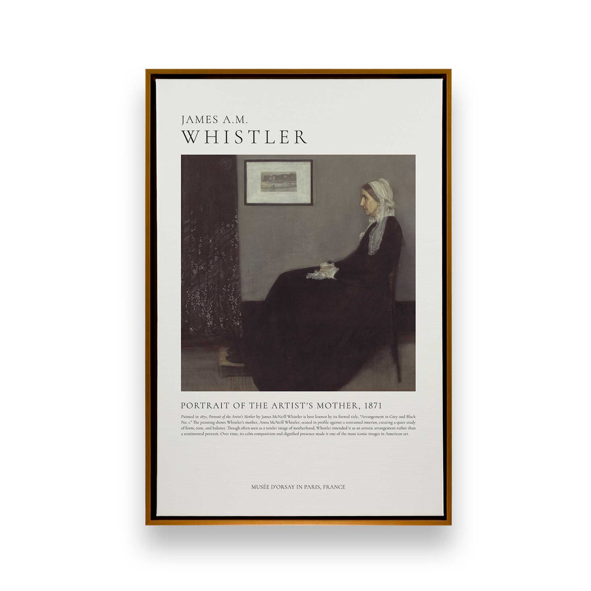 [Color:Polished Gold], Picture of art in a Polished Gold frame