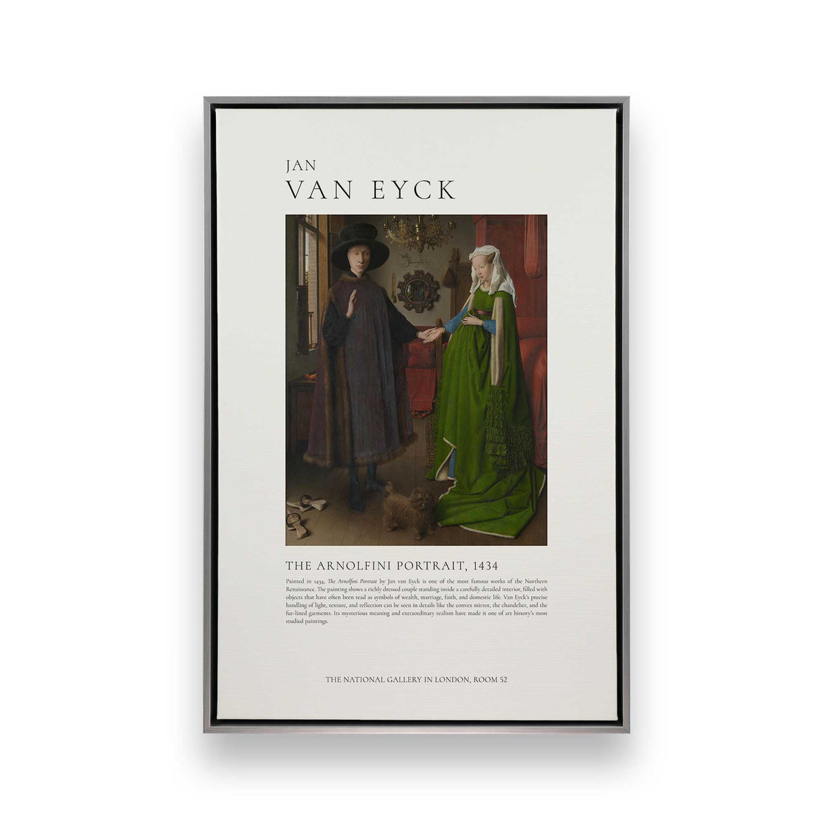 [Color:Polished Chrome], Picture of art in a Polished Chrome frame
