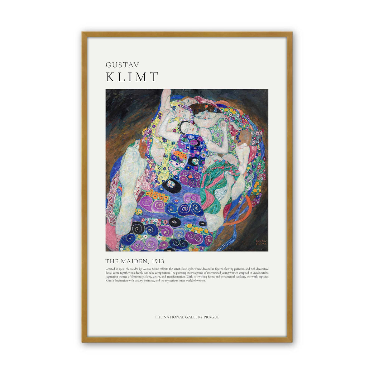 [Color:Polished Gold], Picture of art in a Polished Gold frame
