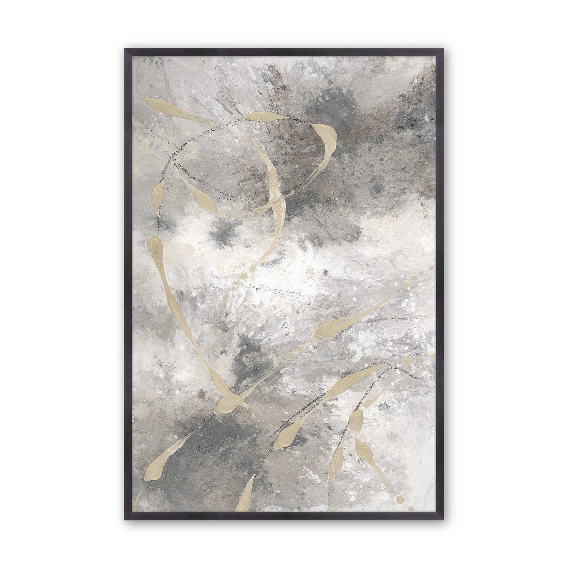 [Color:Weathered Zinc], Picture of art in a Weathered Zinc frame