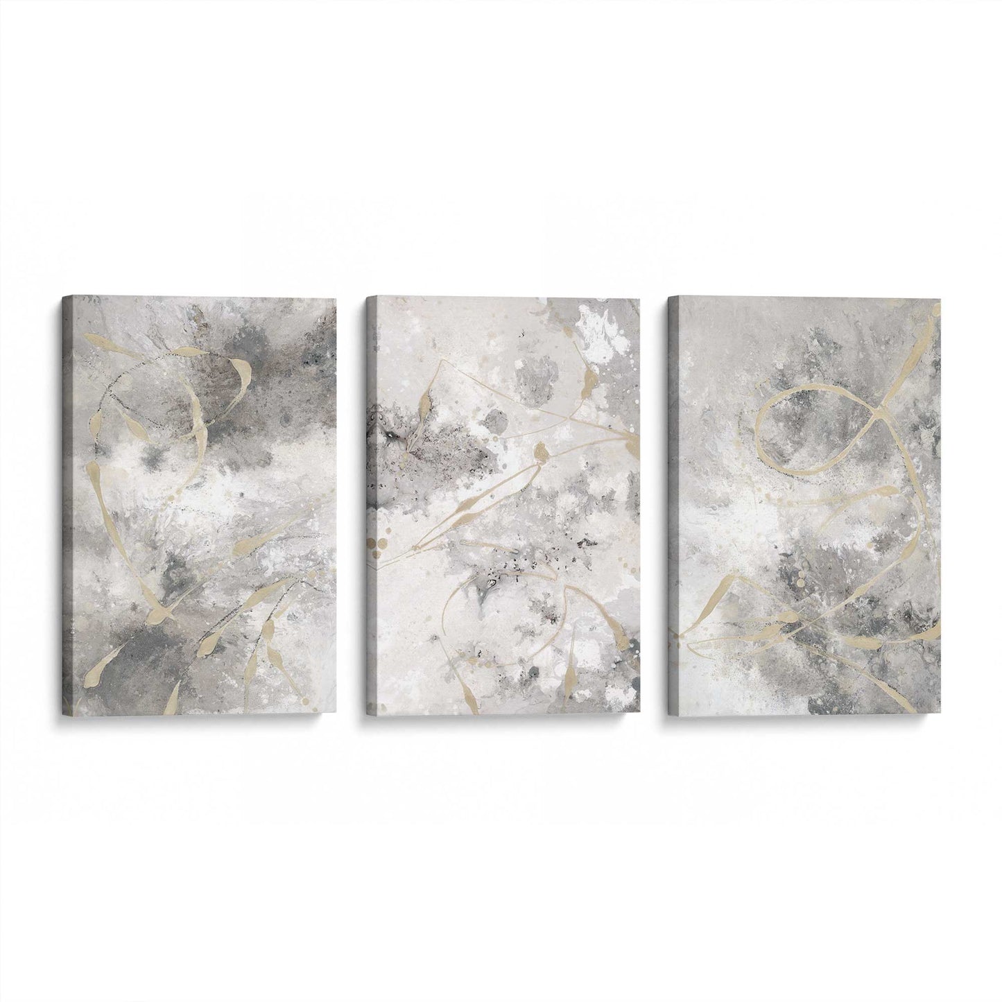 [Color:Stretched Canvas], Picture of art at an angle