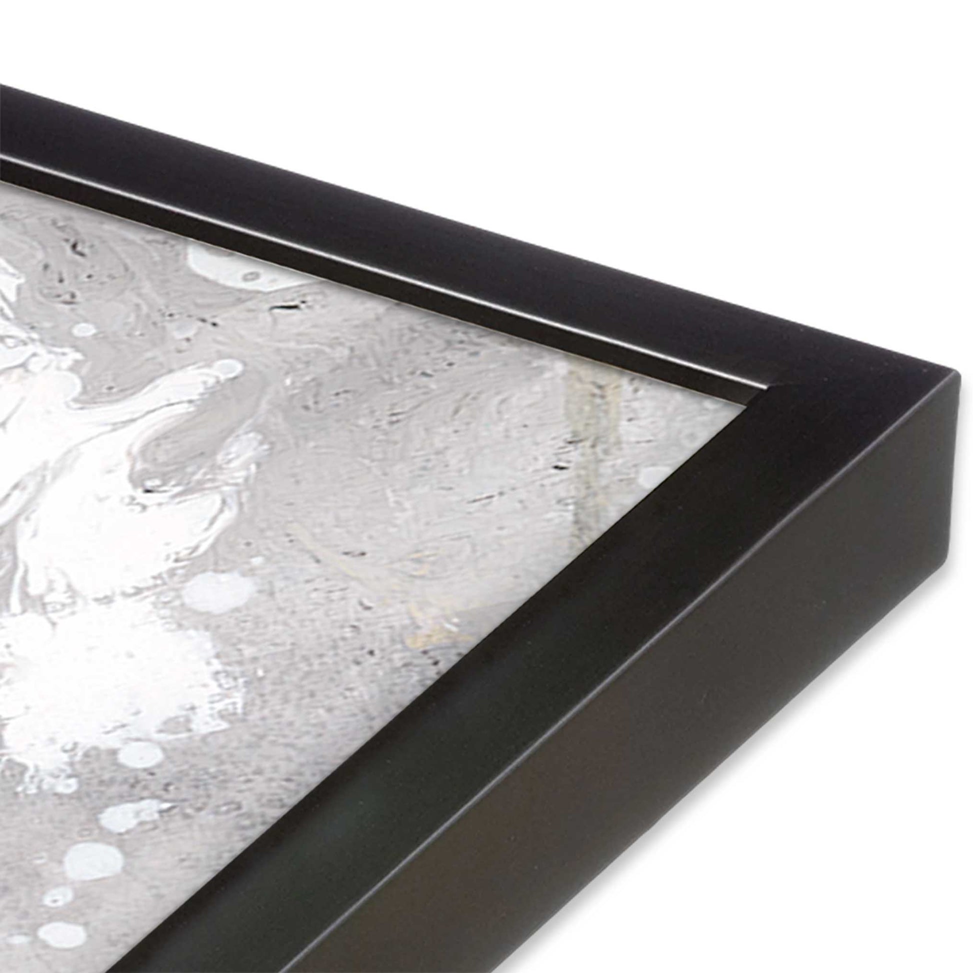 [Color:Weathered Zinc], Picture of art in a Weathered Zinc frame of the corner #2