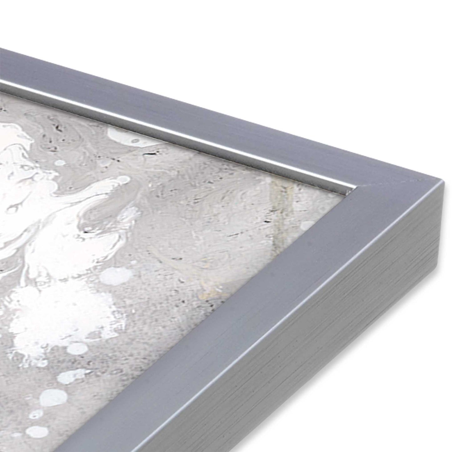 [Color:Polished Chrome], Picture of art in a Polished Chrome frame of the corner #2