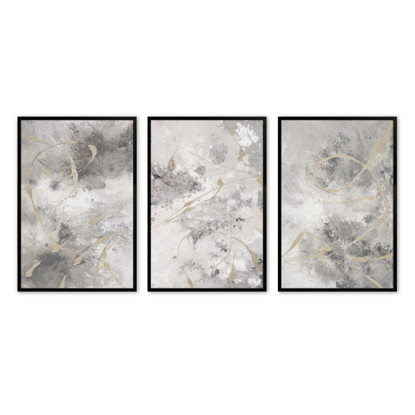 [Color:Satin Black], Picture of art in a Satin Black frame
