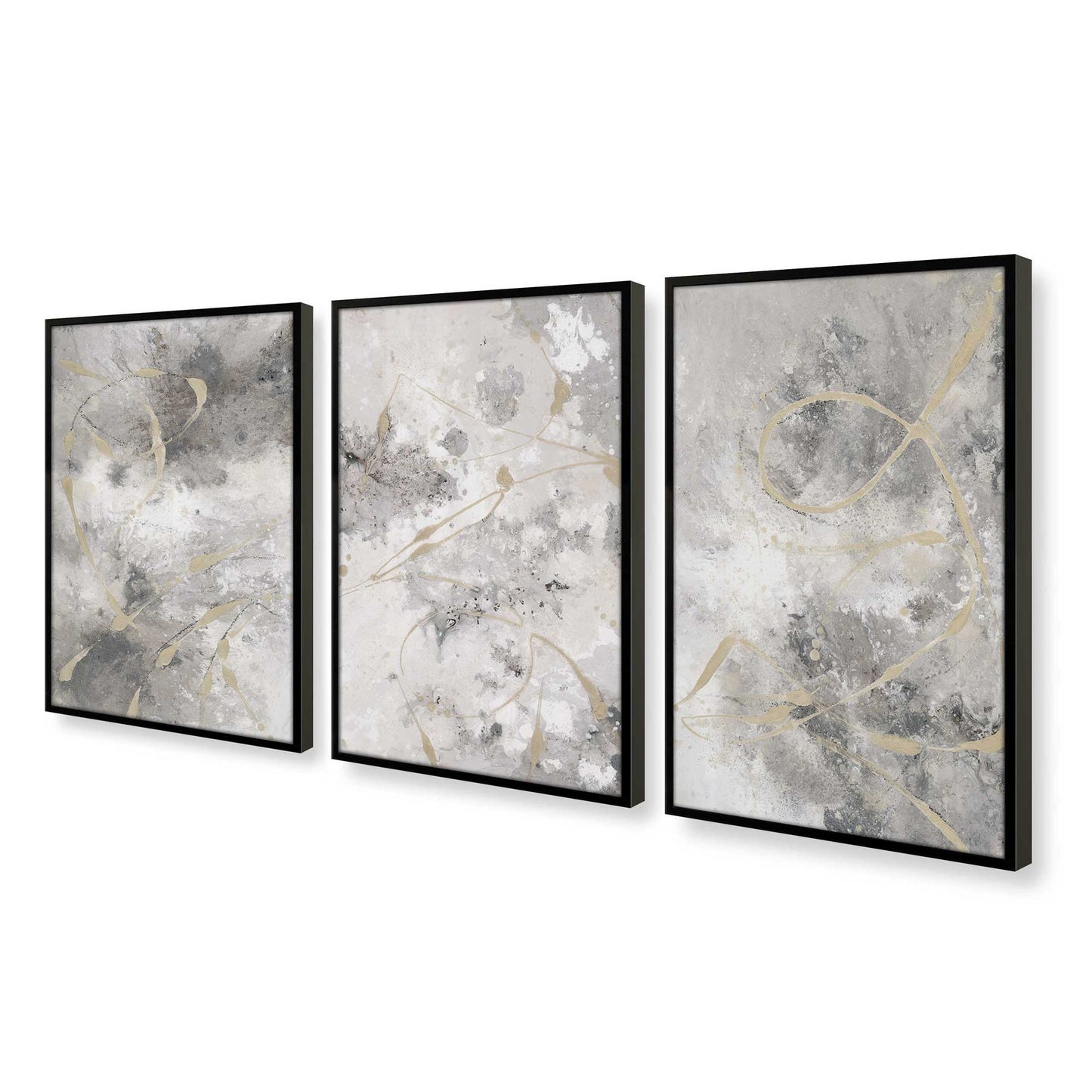 [Color:Satin Black], Picture of art in a Satin Black frame