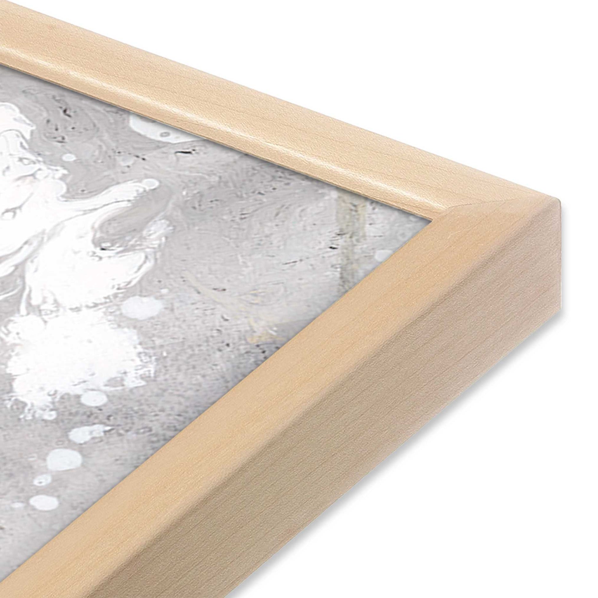 [Color:Raw Maple], Picture of art in a Raw Maple frame of the corner #2