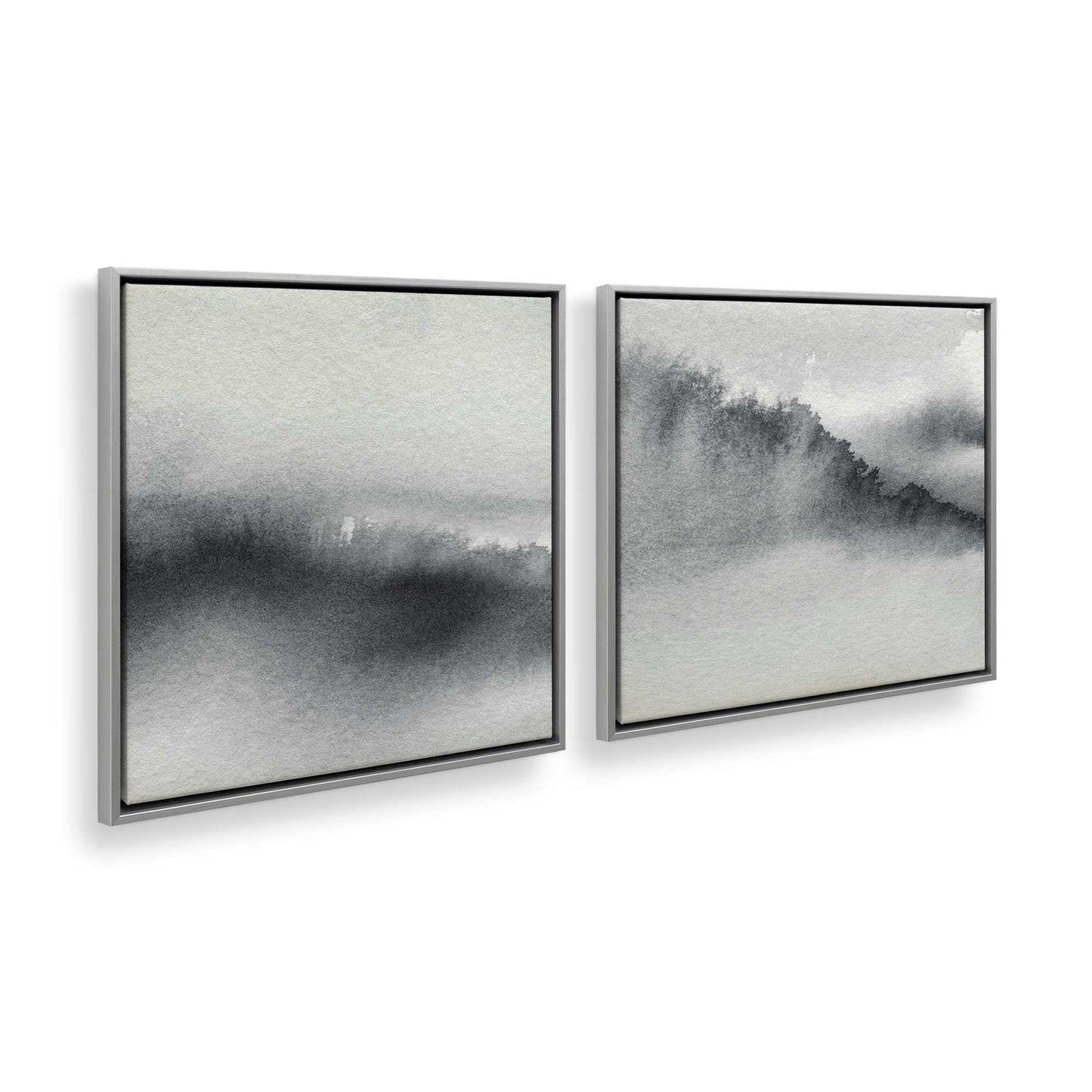 [Color:Polished Chrome], Picture of art in a Polished Chrome frame at an angle