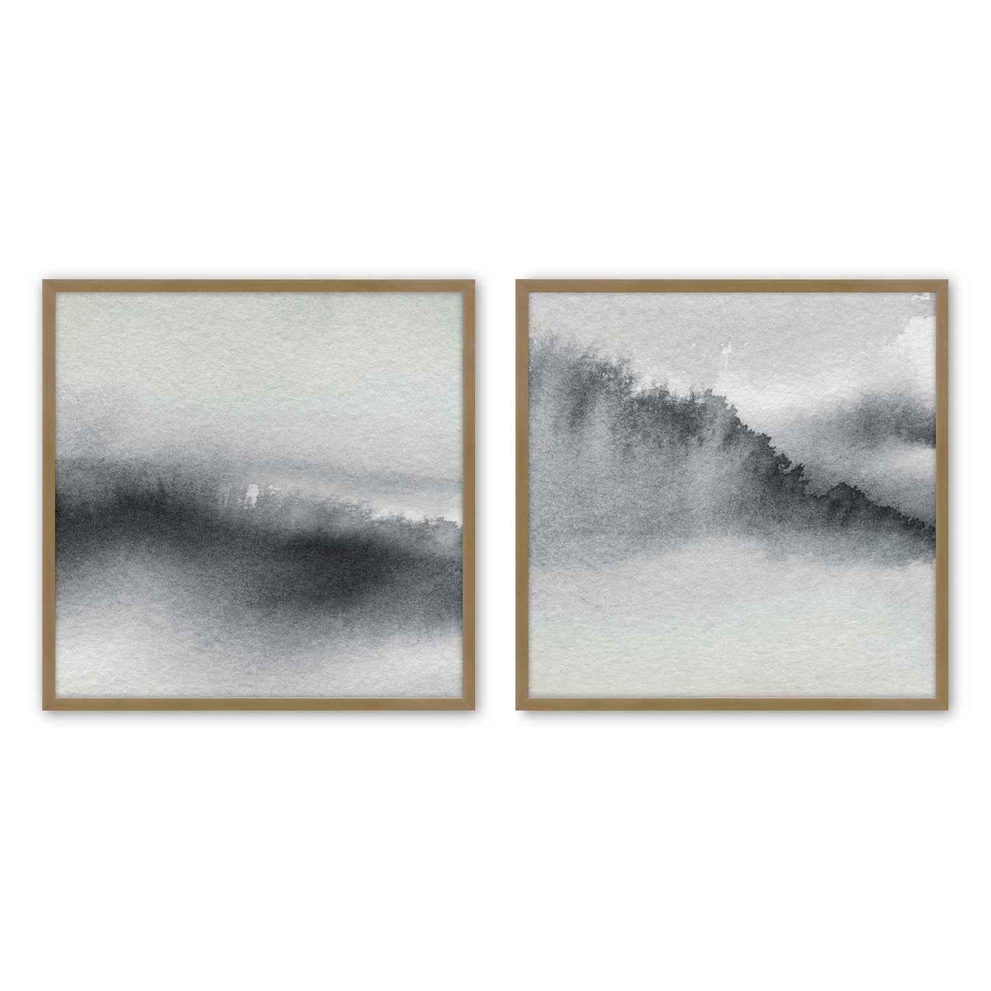 [Color:Brushed Gold], Picture of art in a Brushed Gold frame