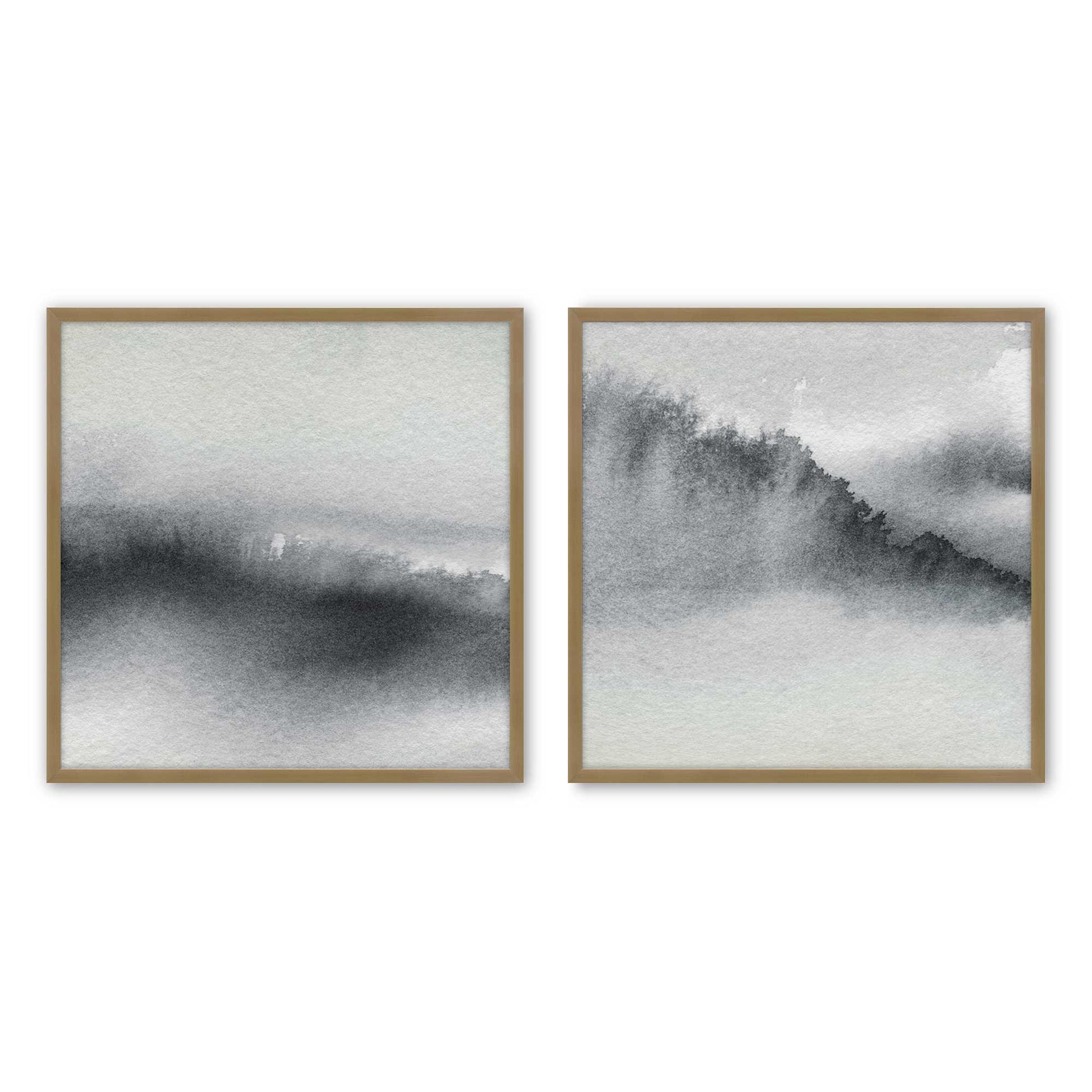 [Color:Brushed Gold], Picture of art in a Brushed Gold frame