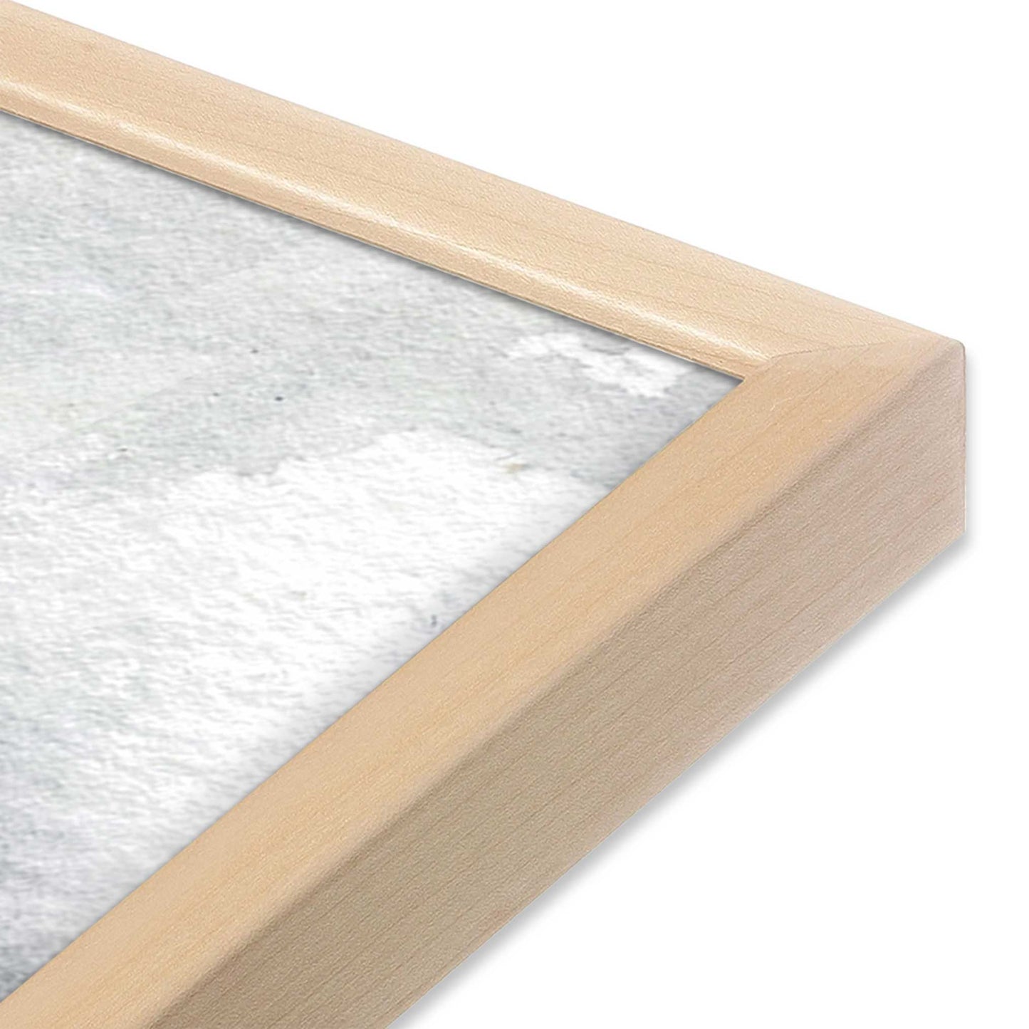 [Color:Raw Maple], Picture of art in a Raw Maple frame of the corner #2