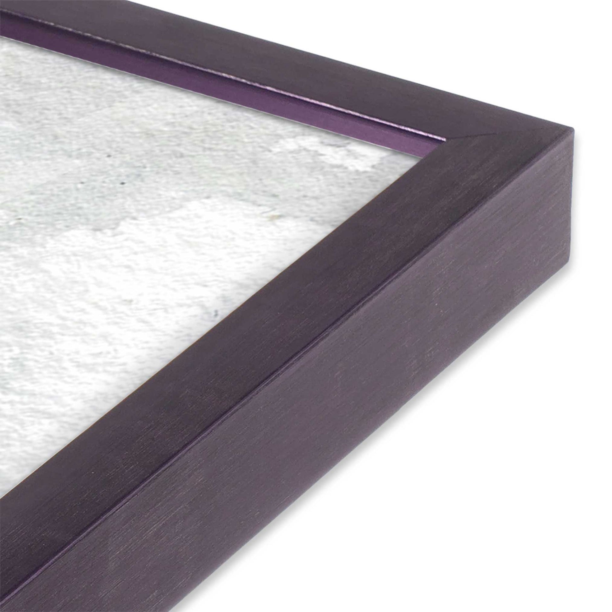 [Color:Purple Iris], Picture of art in a Purple Iris frame of the corner #2