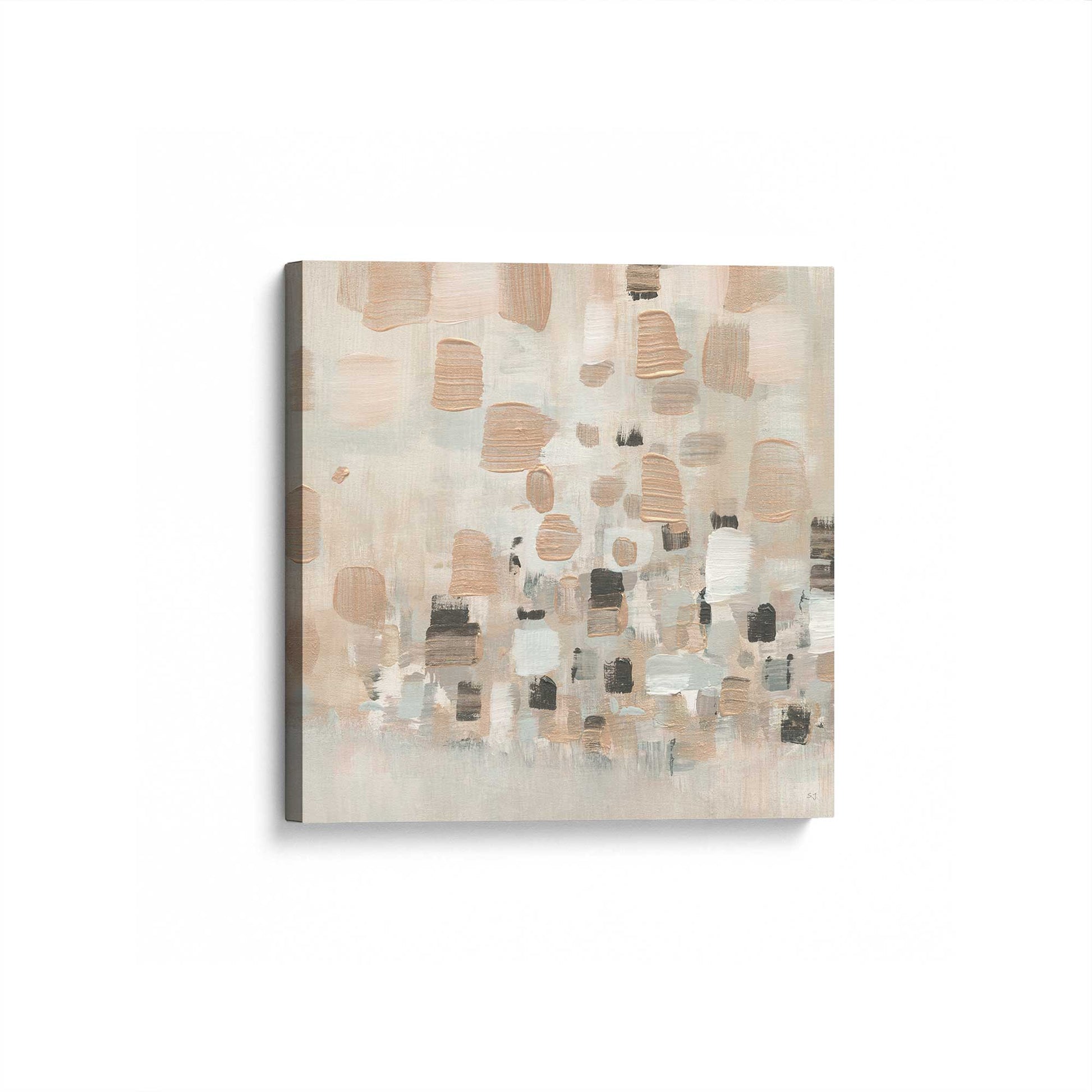 [Color:Stretched Canvas], Picture of art at an angle