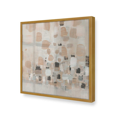 [Color:Polished Gold], Picture of art in a Polished Gold frame at an angle