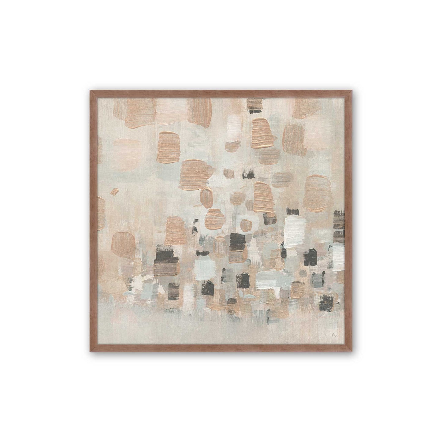 [Color:Powder Rose], Picture of art in a Powder Rose frame