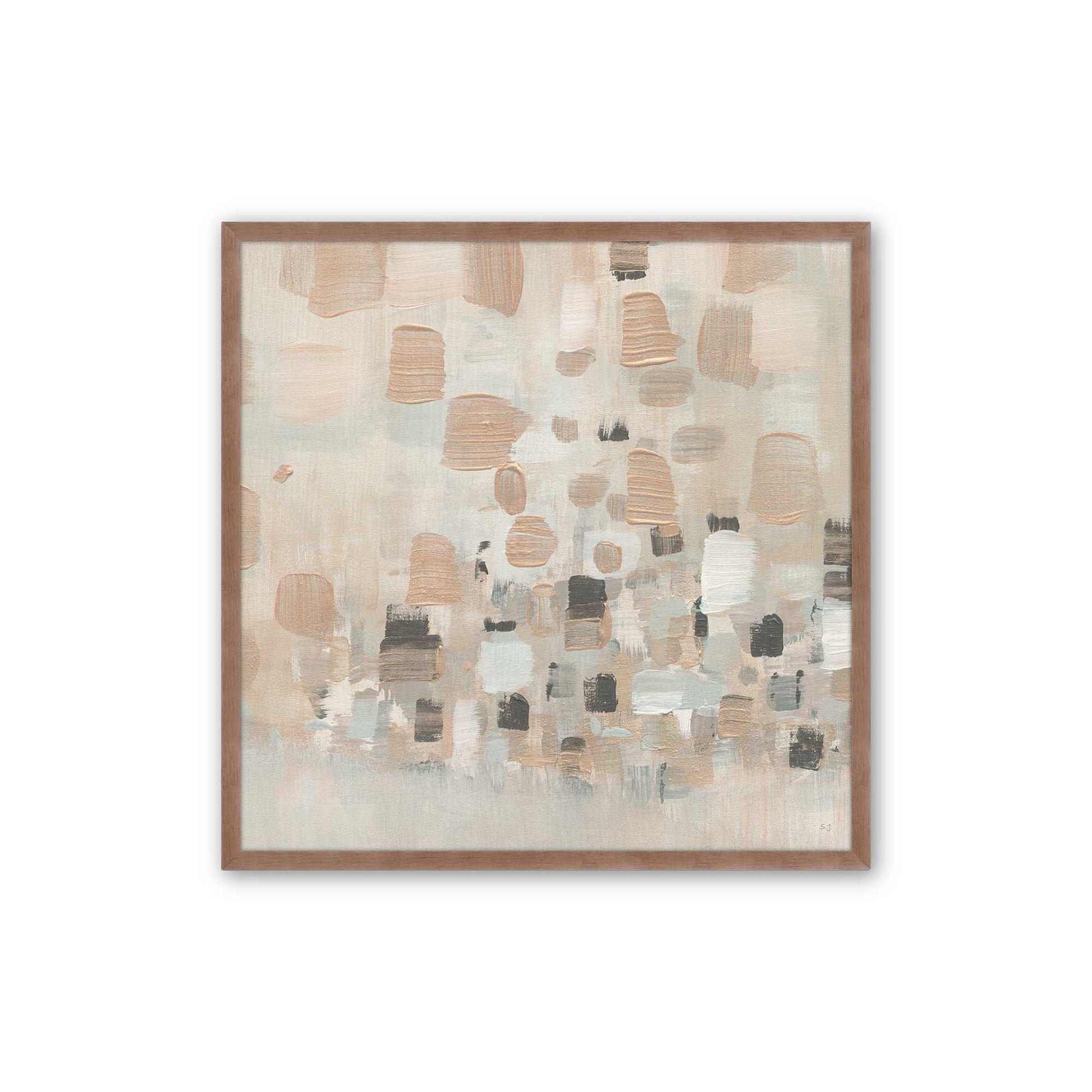 [Color:Powder Rose], Picture of art in a Powder Rose frame