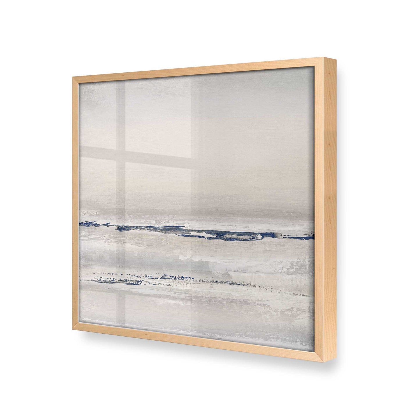 [Color:Raw Maple], Picture of art in a Raw Maple frame at an angle