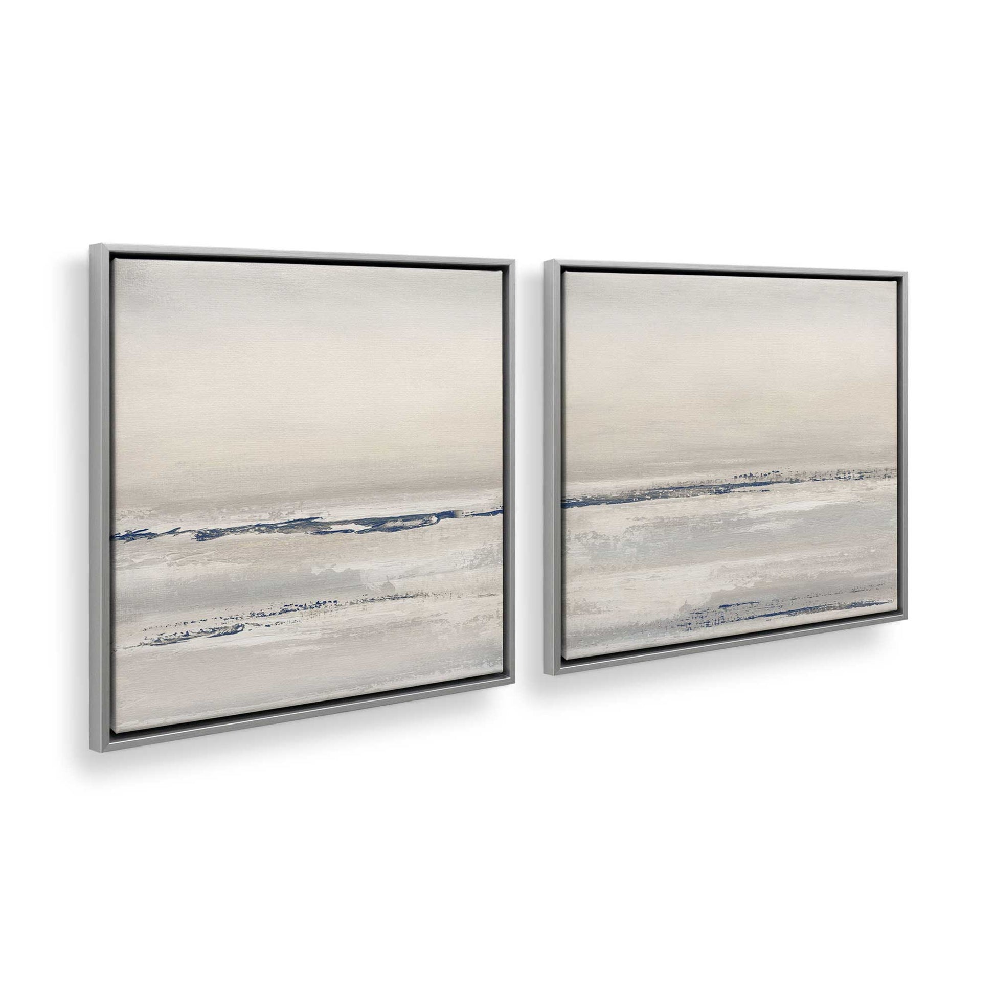 [Color:Polished Chrome], Picture of art in a Polished Chrome frame at an angle