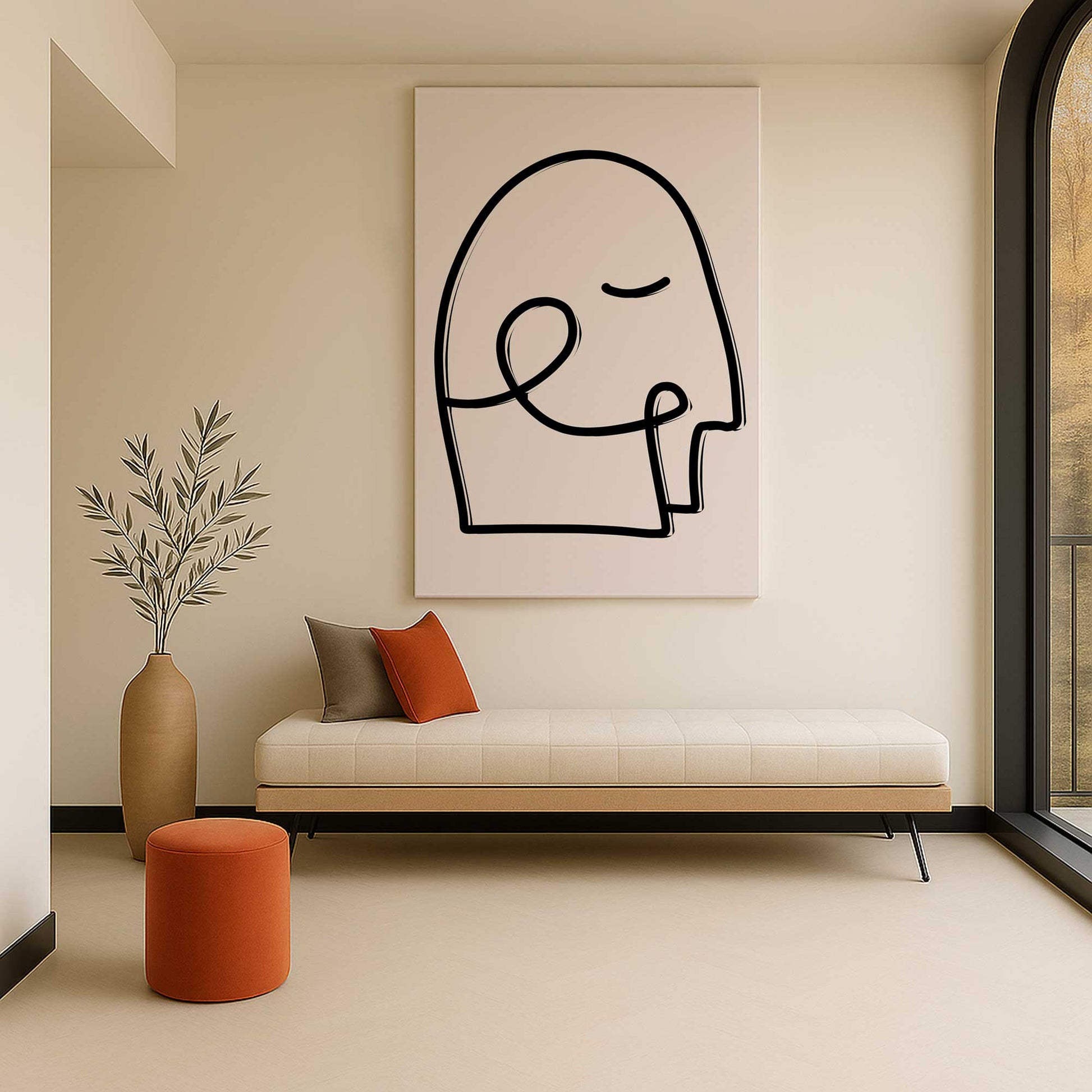 [LIFESTYLE], art hanging in a room