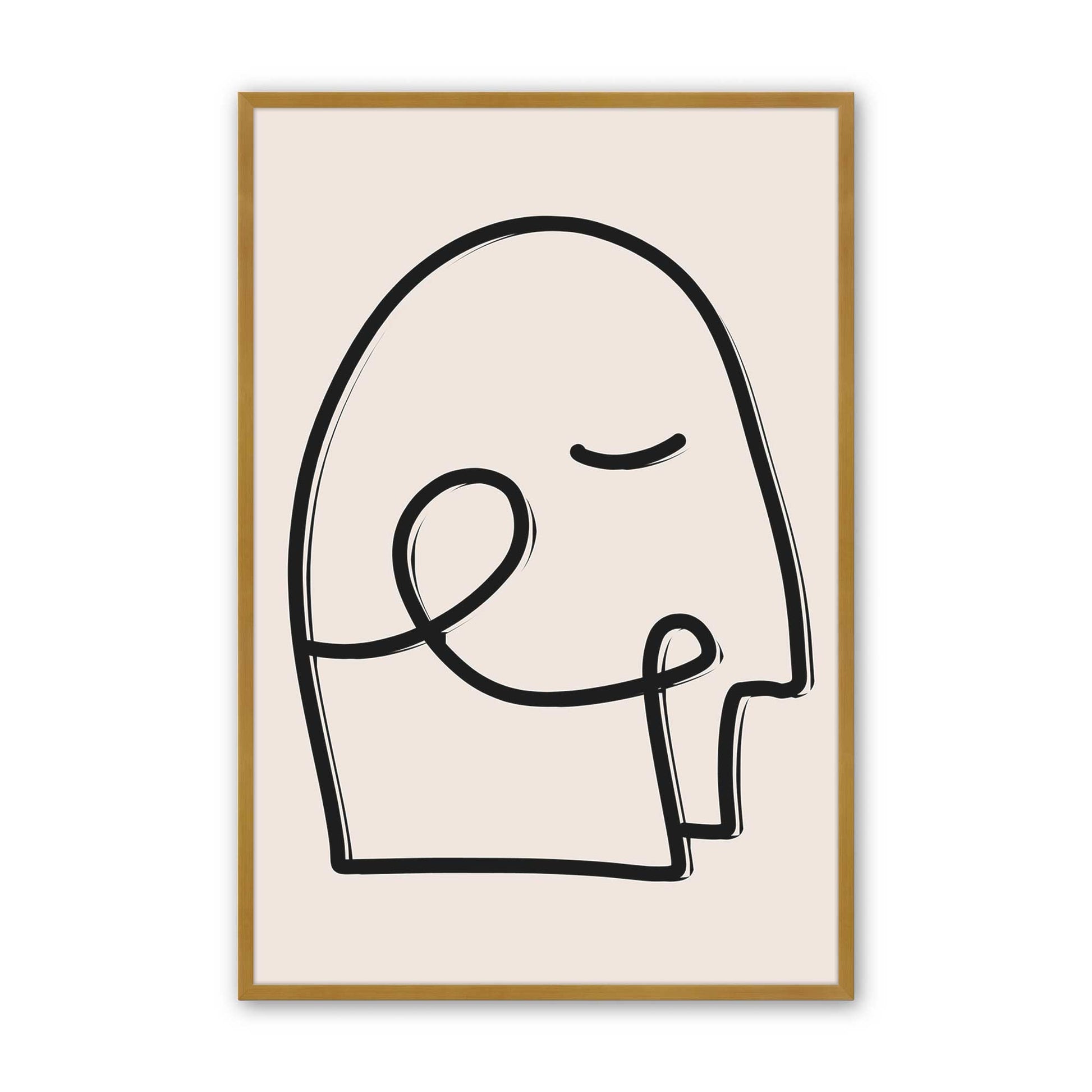 [Color:Polished Gold], Picture of art in a Polished Gold frame