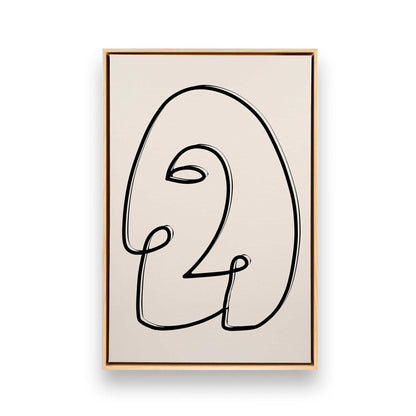 [Color:American Maple], Picture of art in a American Maple frame