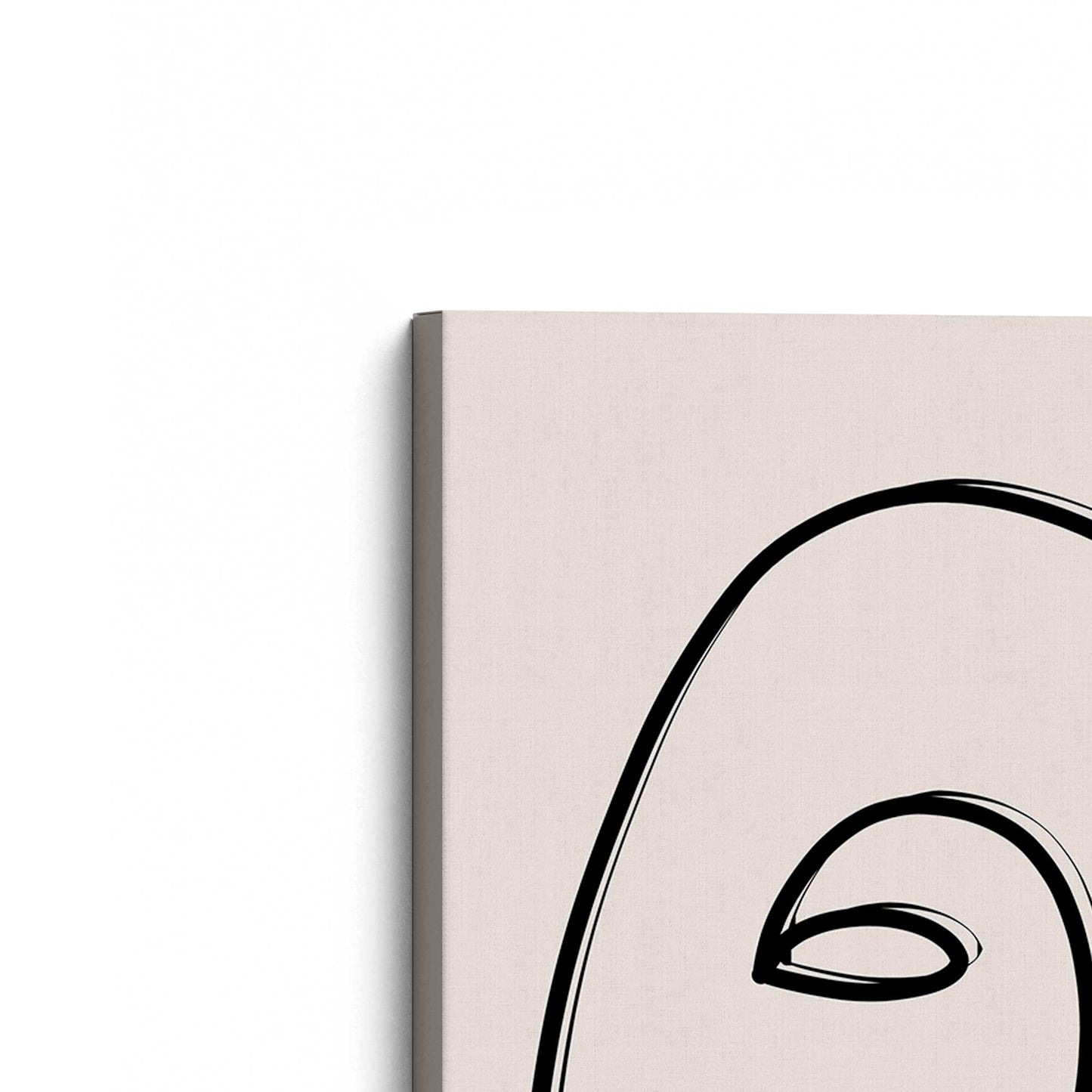 [Color:Stretched Canvas], Picture of the corner #2 of the art