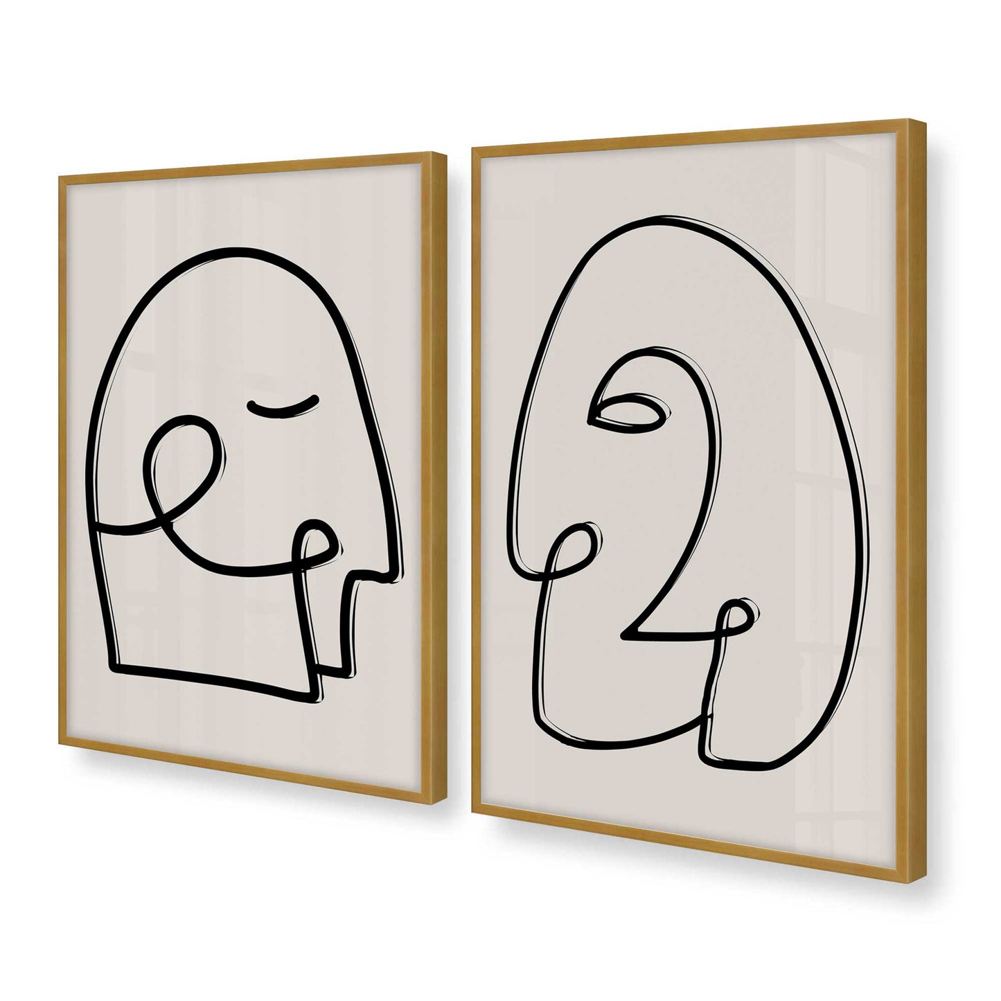 [Color:Polished Gold], Picture of art in a Polished Gold frame