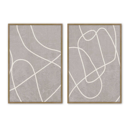 [Color:Brushed Gold], Picture of art in a Brushed Gold frame