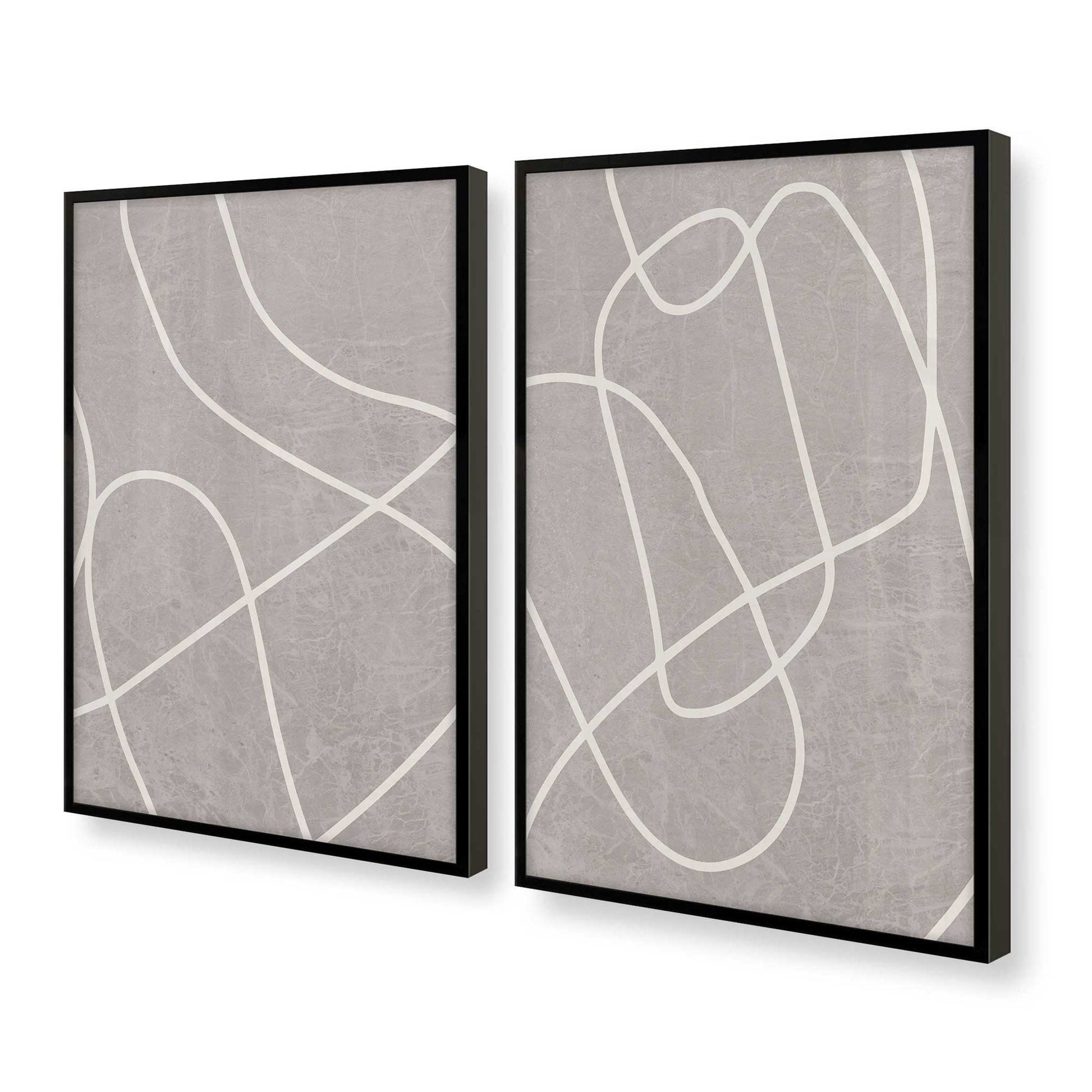 [Color:Satin Black], Picture of art in a Satin Black frame