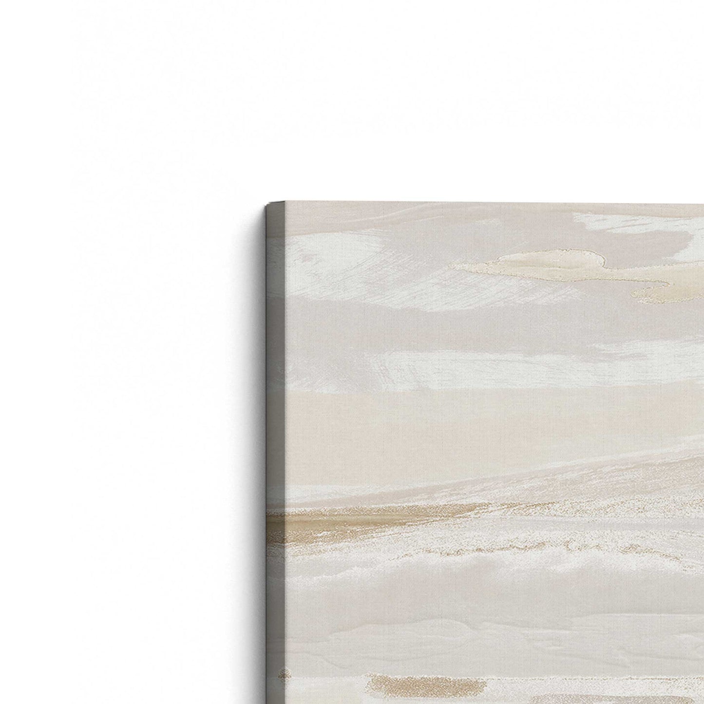 [Color:Stretched Canvas], Picture of the corner of the art