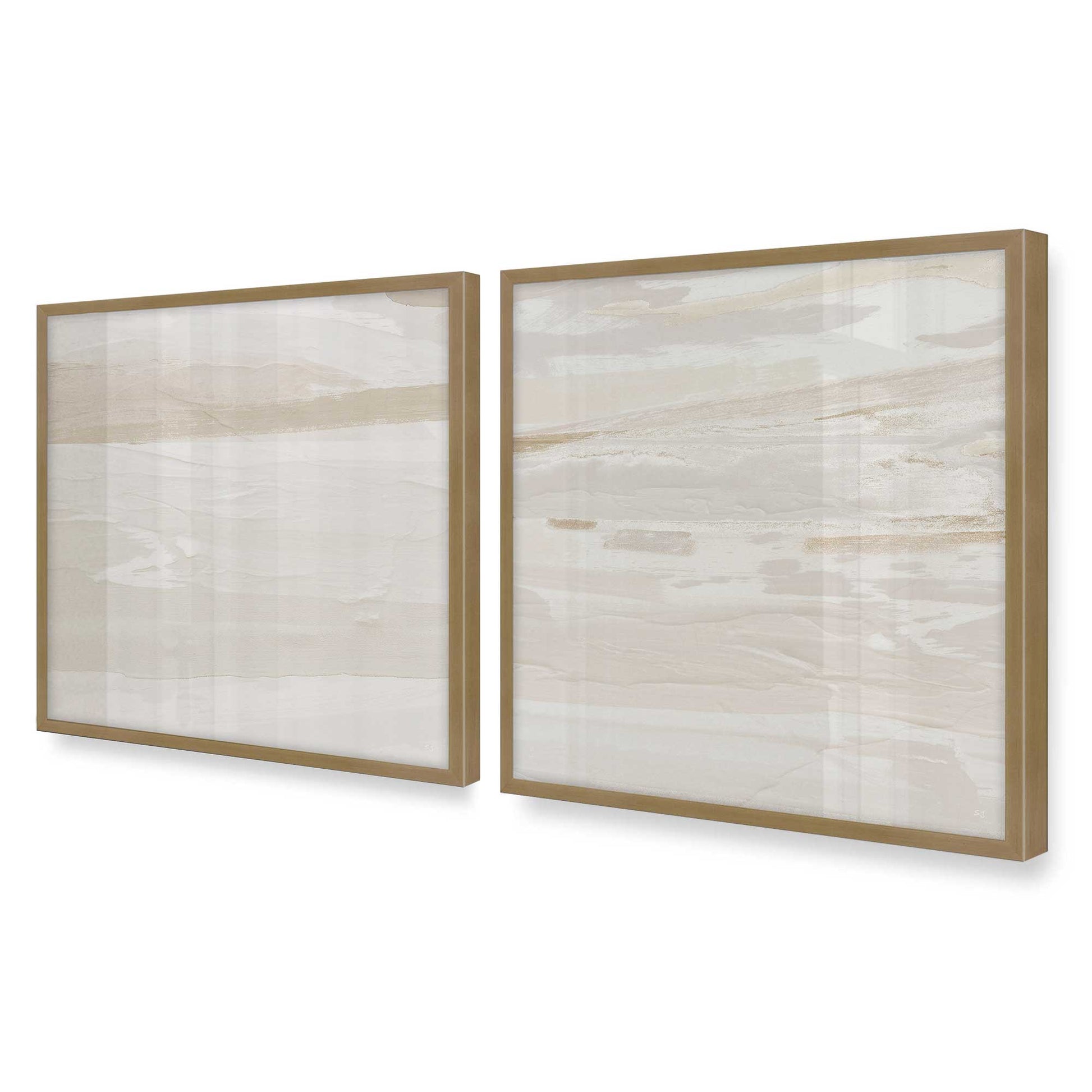 [Color:Brushed Gold], Picture of art in a Brushed Gold frame