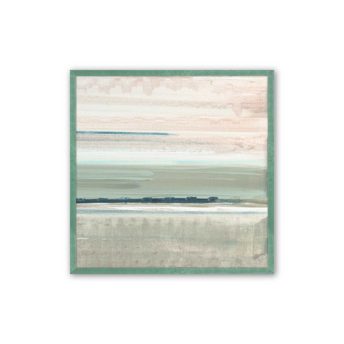[Color:Lemon Grass], Picture of art in a Lemon Grass frame
