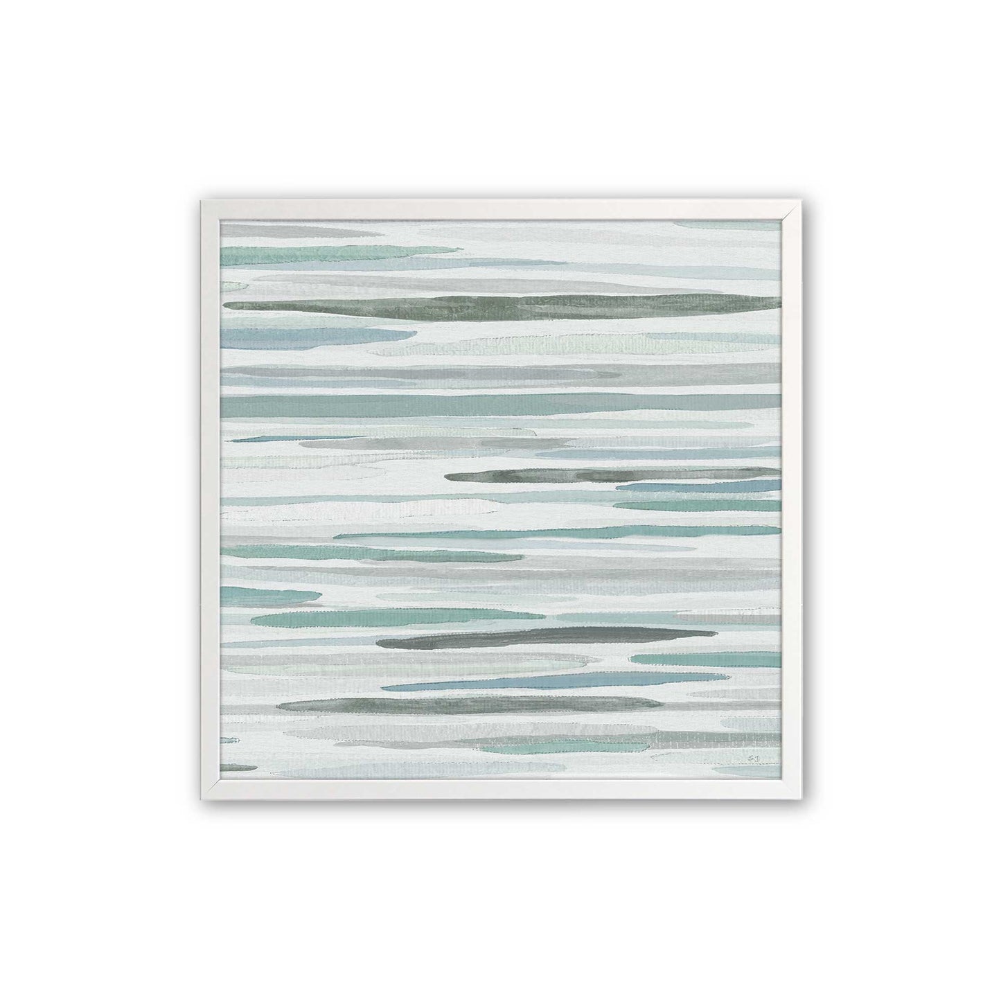 [Color:Opaque White], Picture of art in a Opaque White frame
