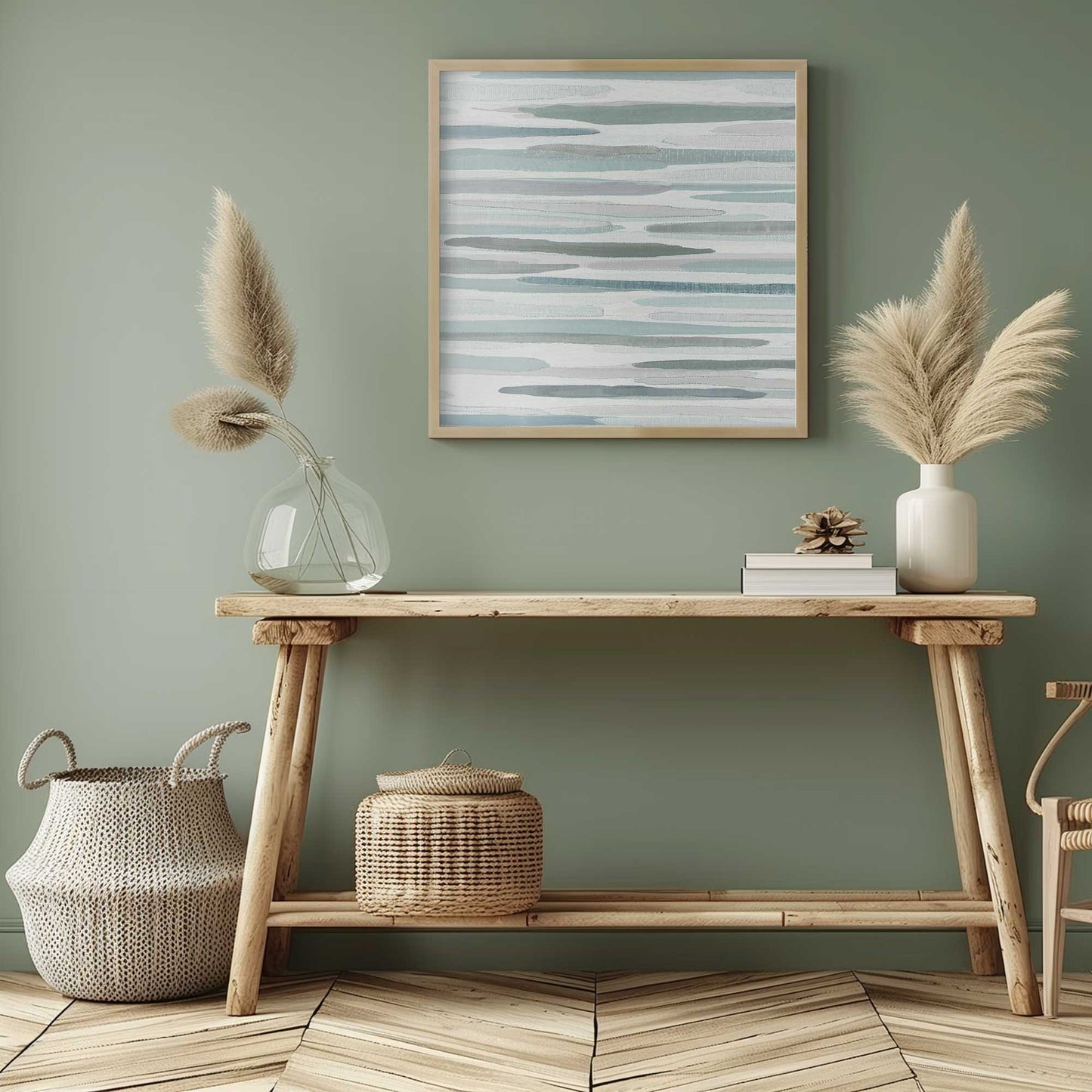 Art piece on the wall
